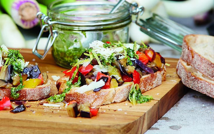 Rostad macka med aubergineröra - Levian - Recept | Pågen